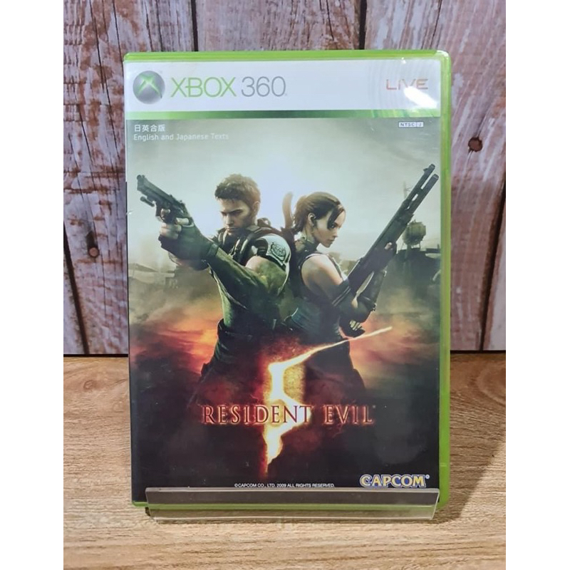 แผ่นเกมส์ Xbox 360 Zone ntscj  เกมส์ Resident Evil 5.