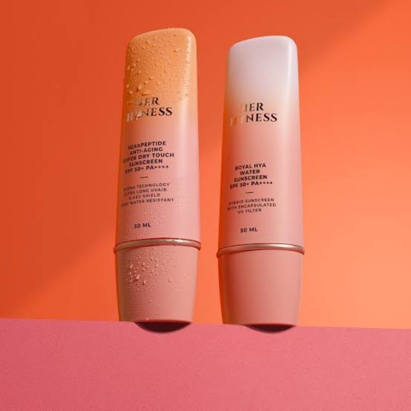 Her hyness royal hya water sunscreen spf50+ pa++++