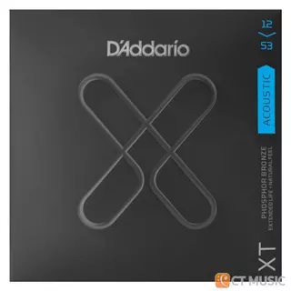 D’Addario XT 80/20 Bronze / Phosphor Bronze Acoustic Guitar Strings สายกีตาร์โปร่ง เบอร์ 10 / 11 / 12