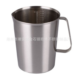 เหยือกสแตนเลส มีสเกลมาตราวัด1ชิ้น  มี 3 ขนาดให้เลือก 004066