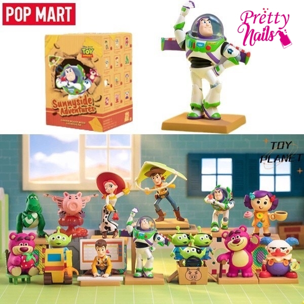 ตุ๊กตาฟิกเกอร์ Disney Pixar Toy Story Carton Adventures POPMART [ของแท้] 1ชิ้น พร้อมส่งในไทยจ้า