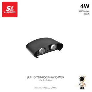 SL LIGHTING | Outer Space โคมไฟติดผนังภายนอก LED 4W & 5.5W & 8W 3000K วัสดุ ABS รุ่น TER-06 (2P,3P,4P)