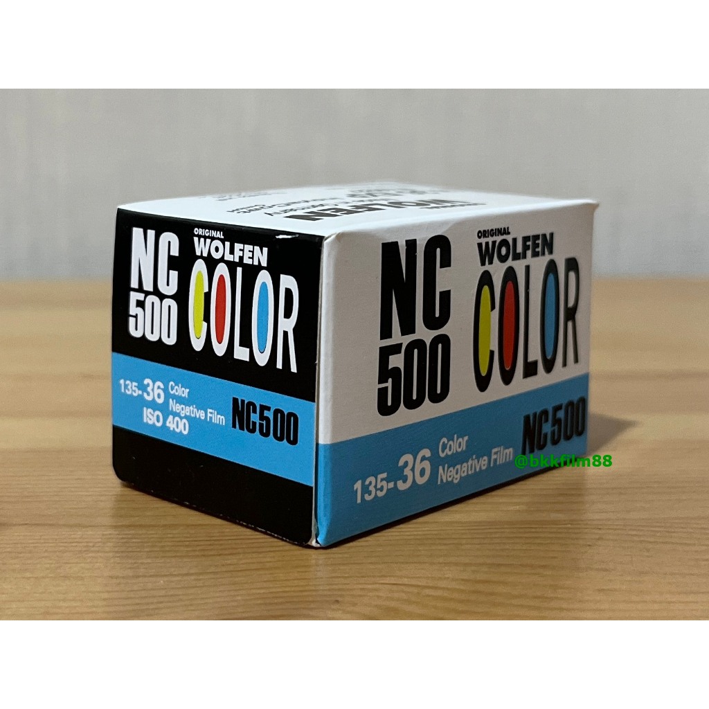 ฟิล์มสี WOLFEN NC500 35mm 36exp Color Film 135-36 ฟิล์ม ORWO