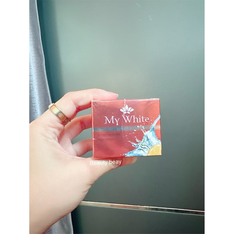 My White Whitening Cream มายไวท์ ไวเทนนิ่ง ไนท์ครีม 20g.