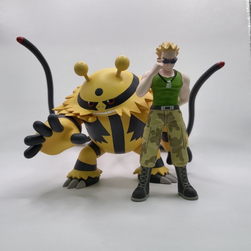 ⭐️พร้อมส่งจากไทย⭐️ หัวหน้ายิมไฟฟ้า อิลิคิบู Pokemon Scale World : BQG/Recast โปเกม่อน โมเดลโปเกม่อน 