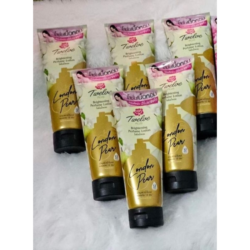 Twelve Plus ทเวลฟ์พลัส ไบรท์เทนนิ่ง เพอร์ฟูม โลชั่น ลอนดอน แพร 180 กรัม โลชั่นน้ำหอม