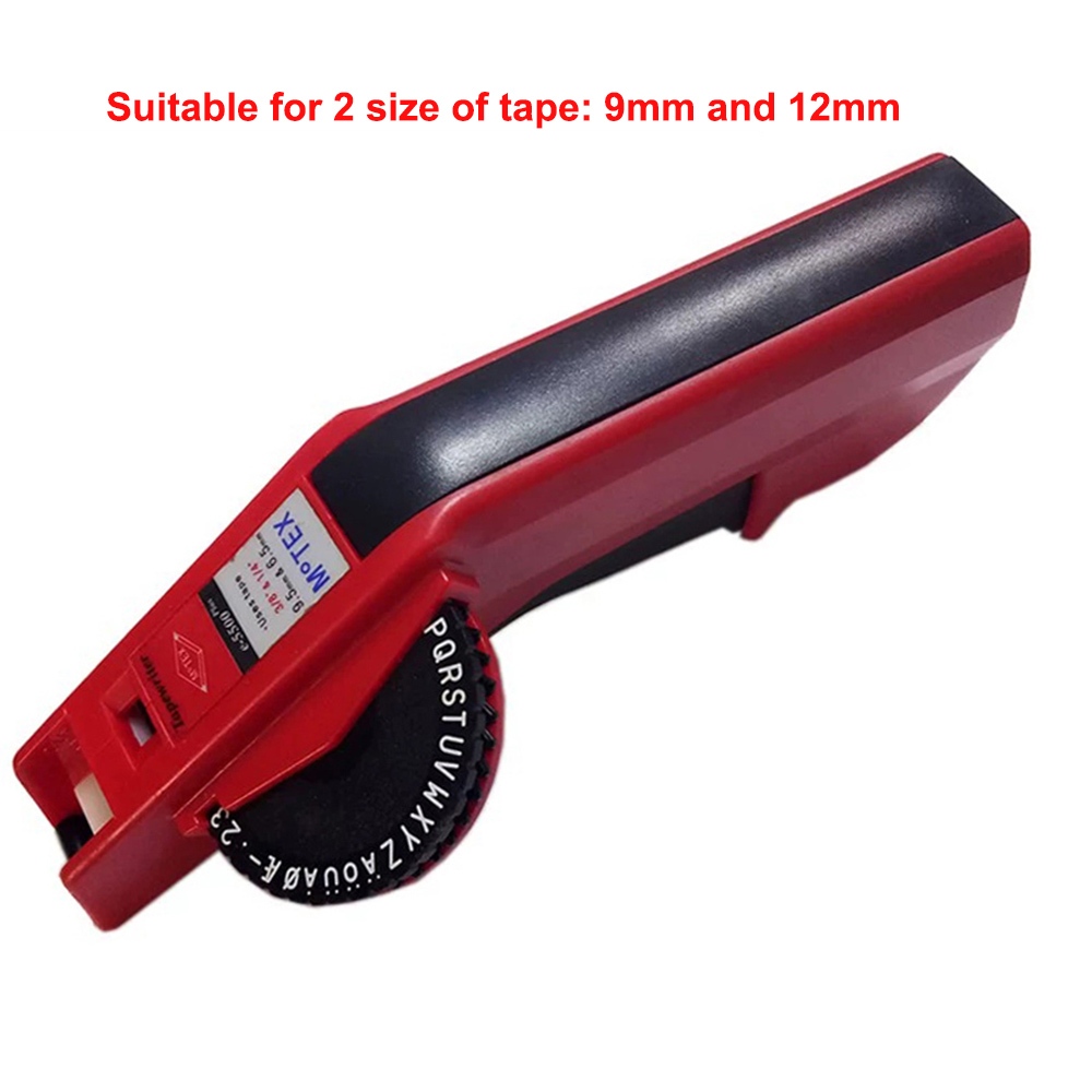 ของแท้ 100% Motex เครื่องเขียนฉลาก / เทปเขียน DIY / เทปเติม 9 มม/ 12 มม.แบบเปลี่ยน เทปเขียน โมเท็กซ์ / เครื่องทําแบบนูน