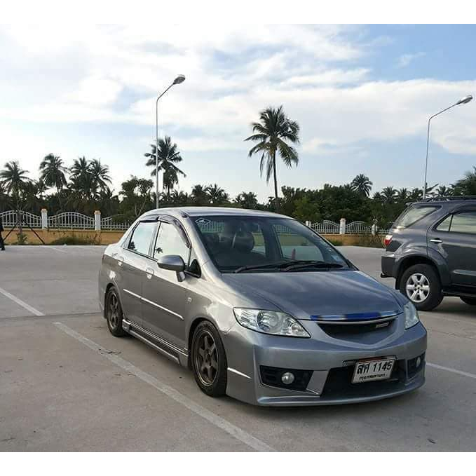 ชุดแต่ง กันชนหน้า ทรง Type-R  สำหรับ Honda : City 2003-2005 และ 2006-2008 ZX
