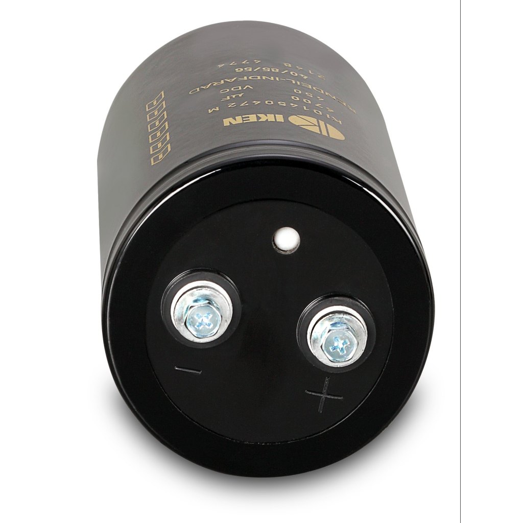 เครื่องแปรกระแสไฟฟ้า 4700UF 450VDC Kendeil คาปาซิเตอร์ของแท้ Capacitor แบบขันสกรู 450V4700UF พร้อมส่