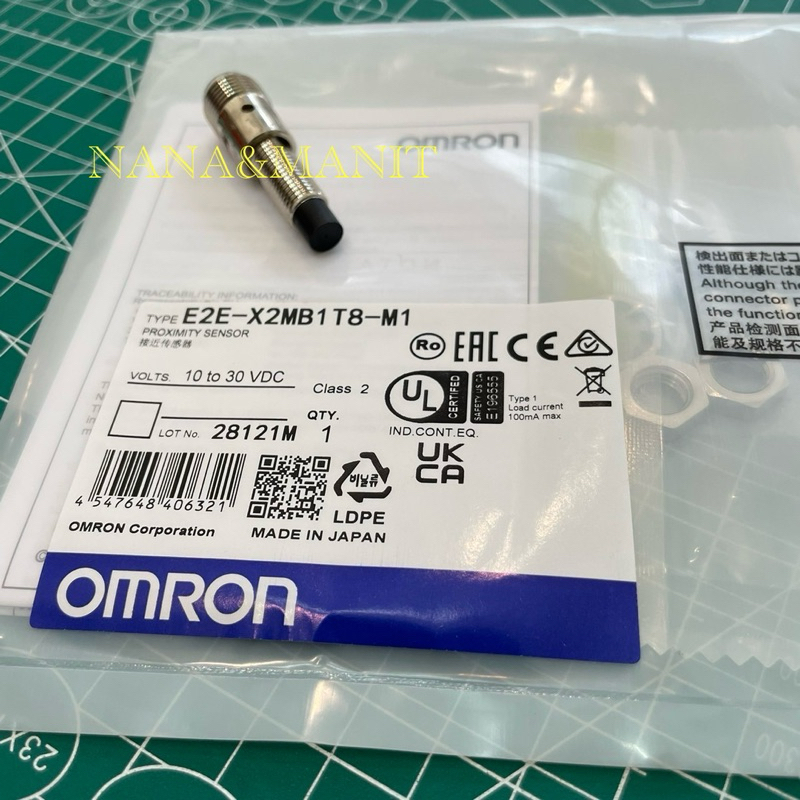E2E-X2MB1T8-M1 PROXIMITY SENSOR หัว M8 PNP