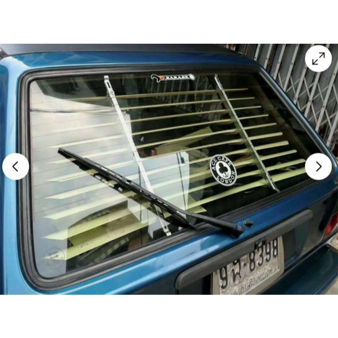 มู่ลี่ ม่านบังแดด กระจกหลัง รถโฟลค์ค VW VOLKSWAGEN GOLF MK1 MK2