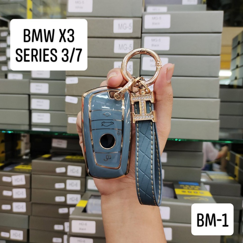 เคสกุญแจรถยนต์ BMW ปลอกหุ้มพวงกุญแจ BMW SERIES3 F30 SERIES (F10) SERIES7 E65/E66 X3 F25 ราคาถูก Shopee Lazada