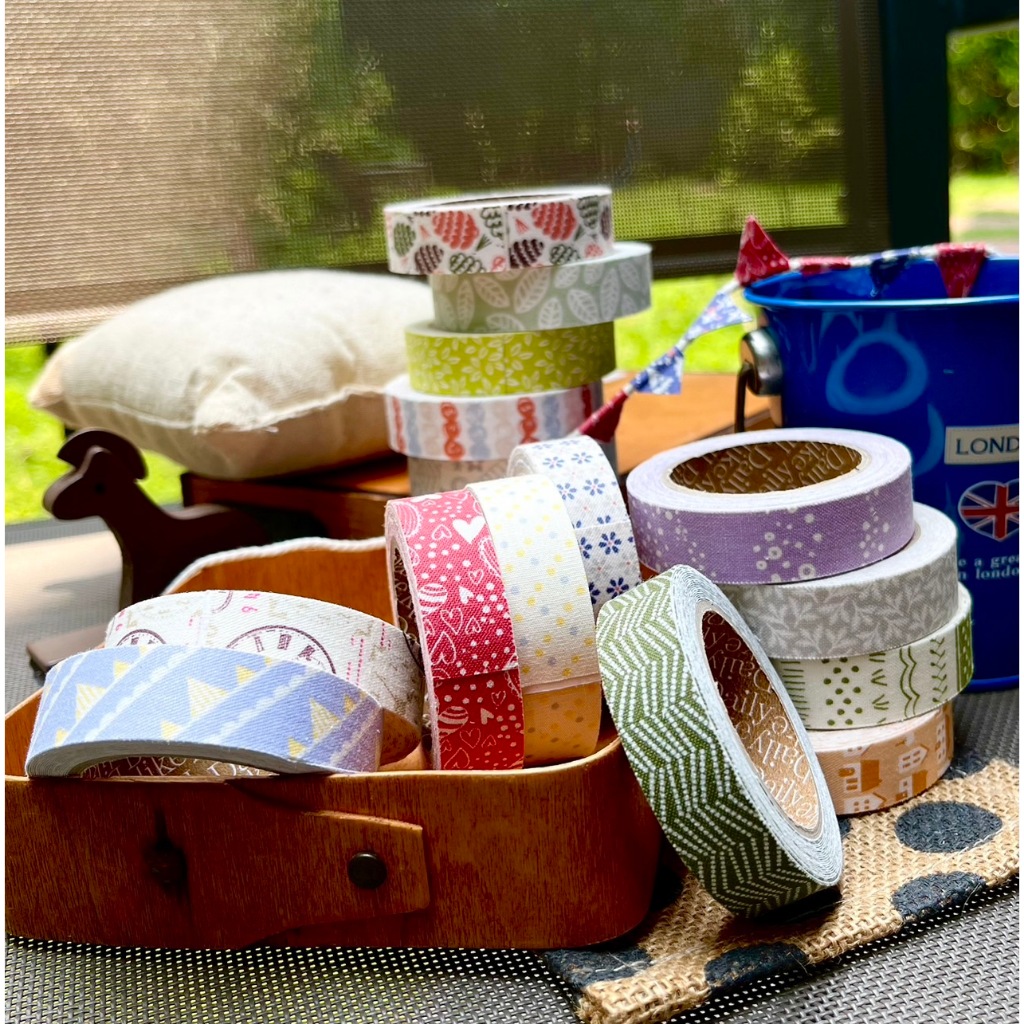 Fabric Tape (D) เทปผ้าตกแต่ง [CLEARANCE]