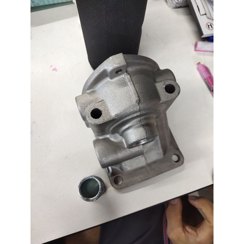 เสื้อวาวล์น้ำ, ข้อต่อปั้มน้ำ+โอริง FUSO FN527, FN627 6D16-T, 6D17