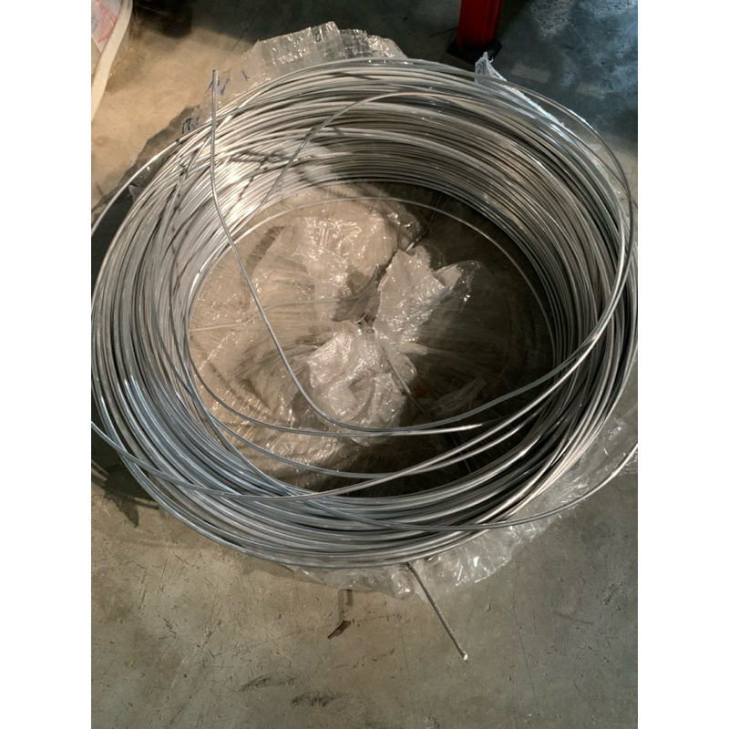 ลวด ลวดอลูมิเนียม เส้นกลม ขนาด 2.6 มิล ขายเป็นเมตร เมตรละ 6 บาท