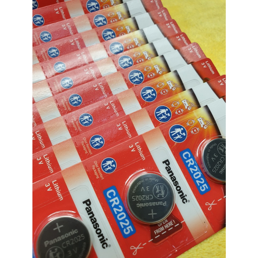 ถ่านรีโมท แบตรีโมทกุญแจรถยนต์ Mazda2 ,Mazda3 ,Skyactiv แท้ ตรงรุ่น ถูกกว่าศูนย์ (Panasonic CR2025)