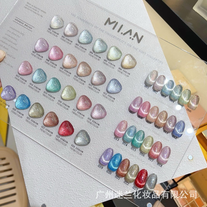 รีวิวจากลูกค้าค่ะ สีลูกแก้วอาโรล่าค่ะ มี24 สีฟรีชาร์จค่ะ สีแน่น ดึงง่ายค่ะสินค้าขายดี Milan:15ml ราคา1*** ค่าส่งฟรี