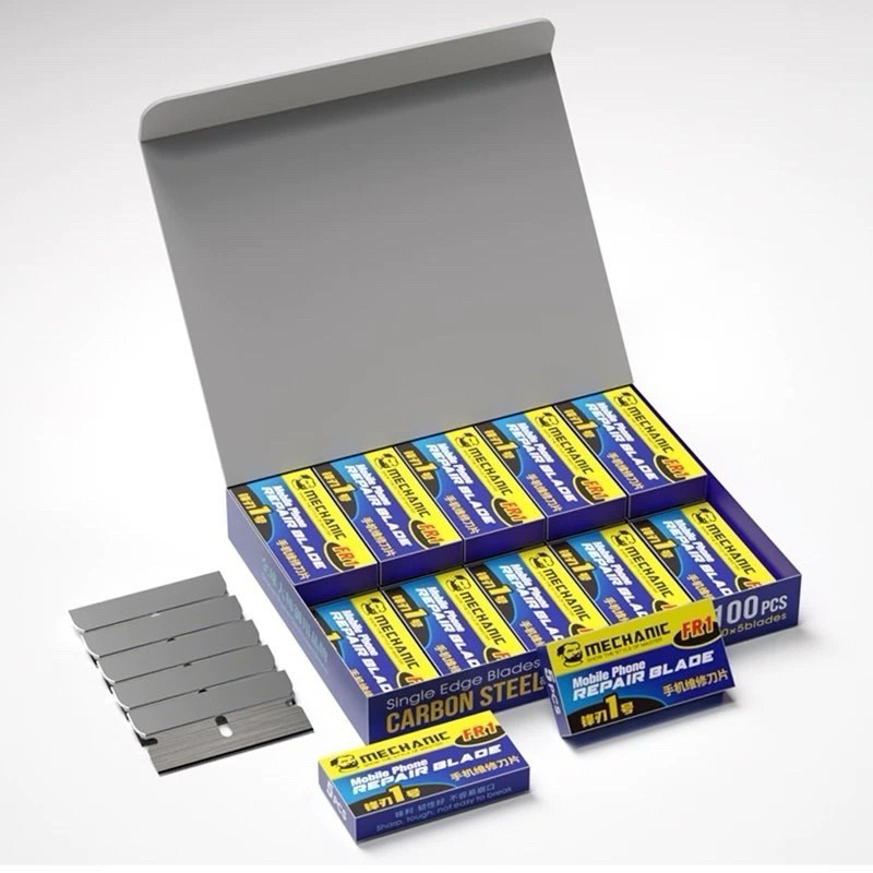 ใบมีดแกะจอไว้สำหรับแกะหน้าจอ ขูดกาว อย่างดี