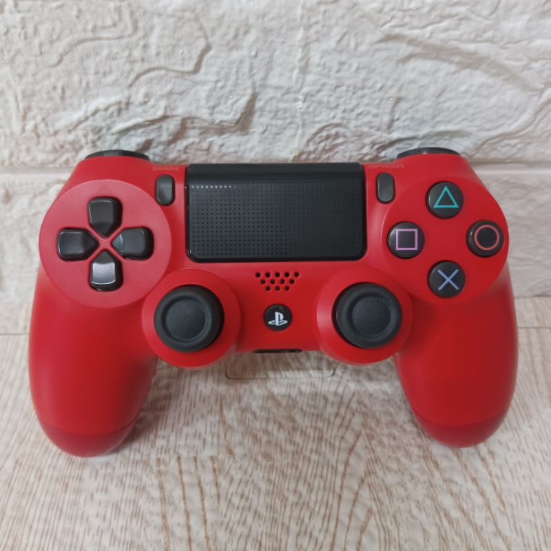 จอย PS4 แท้ สีแดง เจน 2 สภาพสวย