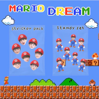 พร้อมส่ง griptok mario dream 6cm.