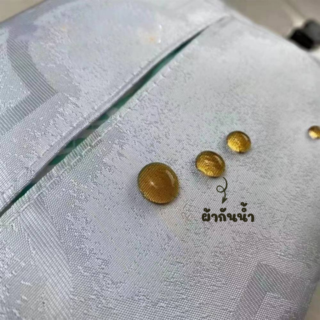 กระเป๋าผ้า (คละสี - คละลาย) ถุงผ้า กระเป๋าใส่ของอเนกประสงค์ ใส่ส่งของ เสื้อผ้า ผ้านาม จุได้เยอะ กันน้ำ มีซิปเปิด-ปิด