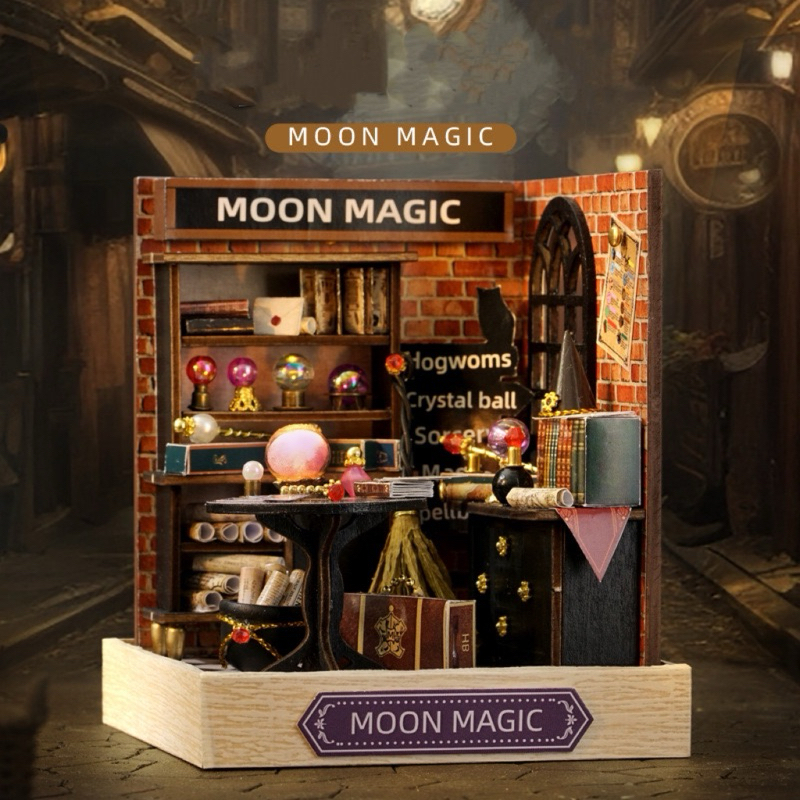 บ้านตุ๊กตา รุ่นHappy One Pavilion Moon Magic เวทย์มนตร์  ขนม  น้ำชา  อาหารญี่ปุ่น บ้านจิ๋ว – โปรปัง