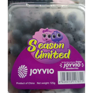 พร้อมส่ง‼️125g บลูเบอร์รี่สด นำเข้า Blueberry (เน้นส่งล็อตใหม่)