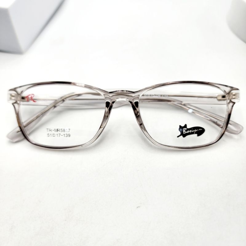 กรอบแว่นตาแฟชั่นรุ่น​ TR​.MR5817เบาแข็งแรง ยืดหยุ่นสูงนำไปตัดเลนส์สายตาได้