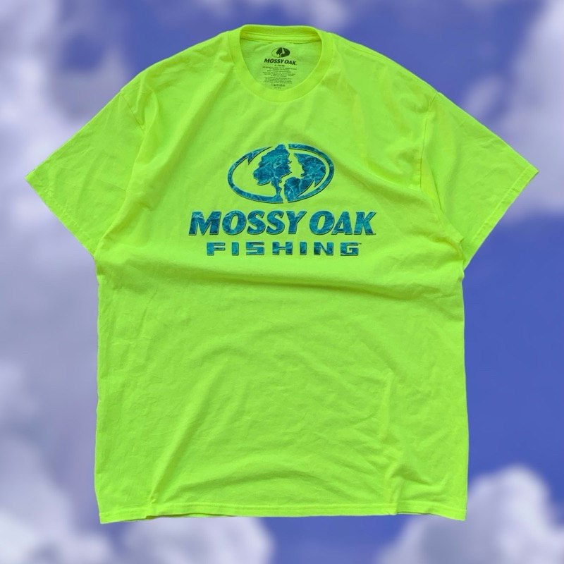 เสื้อ Mossy Oak Fishing (Size XL) มือสอง Made in Mexico