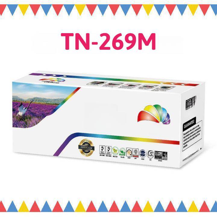 หมึกเลเซอร์ เทียบเท่า Brother TN-269M สีแดง Brother HL-L3220CW/L3220CDW/L3240CDW/L8240CDW/MFC-L8340C