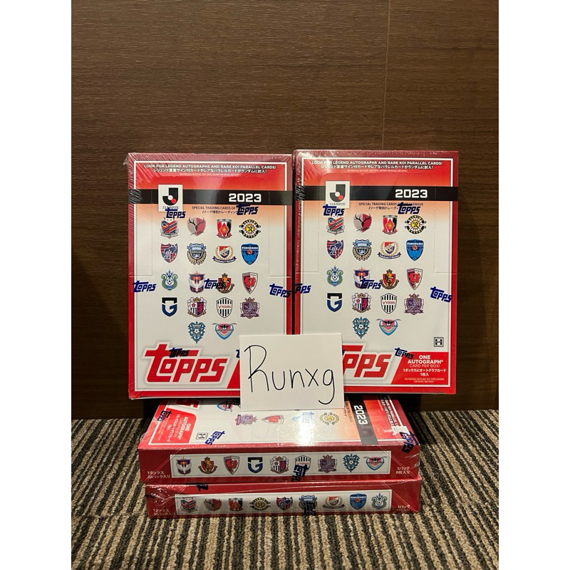 🚨พร้อมส่ง🚨2023 Topps J-league Flagship Box