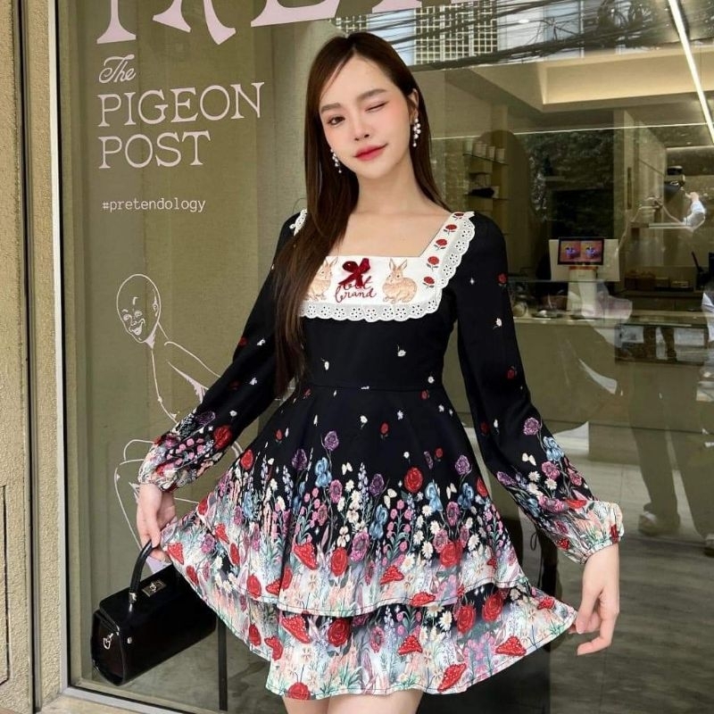 BLT BRAND : SET 2 ชิ้น สีดำ น้องกระต่าย 🐇🐇🐰🐰