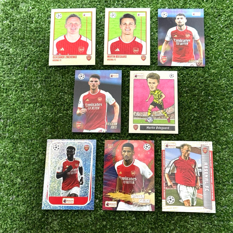 การ์ดบอลอาร์เซน่อล กล่อง Merlin Heritage 2023-24 Arsenal ลิขสิทธิ์แท้