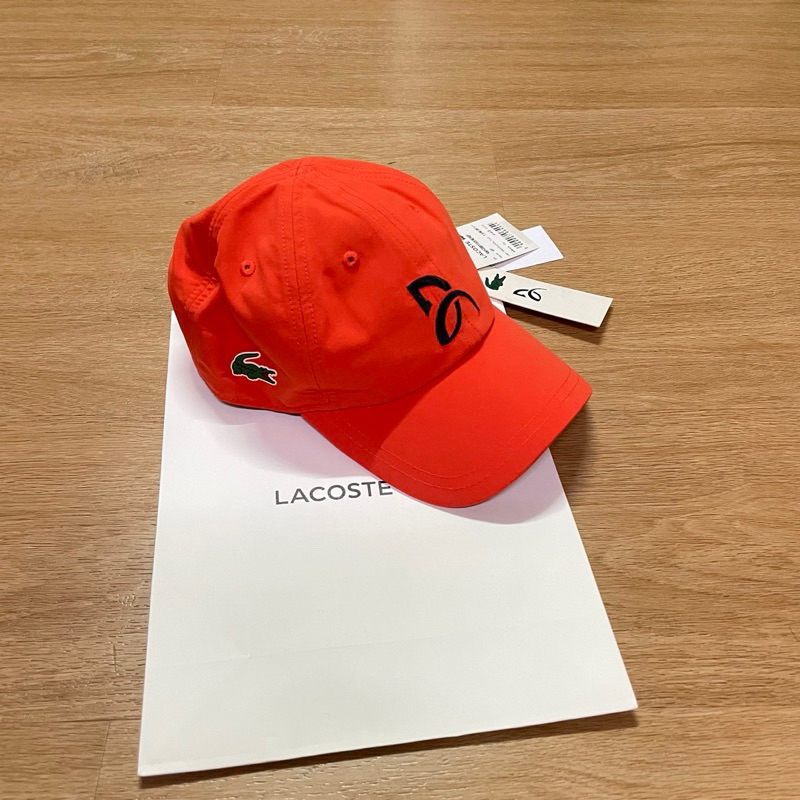 หมวก Lacoste x Djokovic Novak ปรับขนาดได้ มือสอง สภาพดีมาก