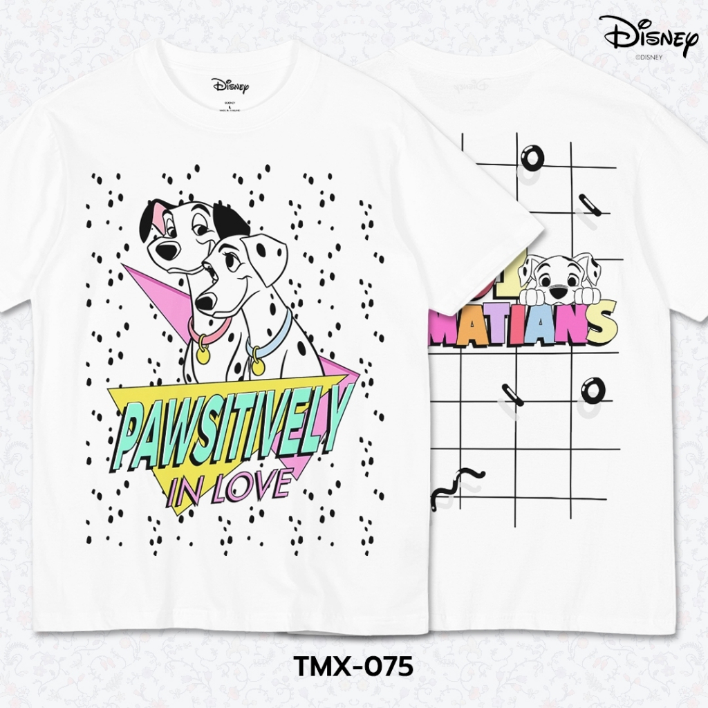 Power 7 Shop เสื้อยืดการ์ตูน "101 Dalmatians" คอลเลคชั่น "Disney Classics" (TMX-075)