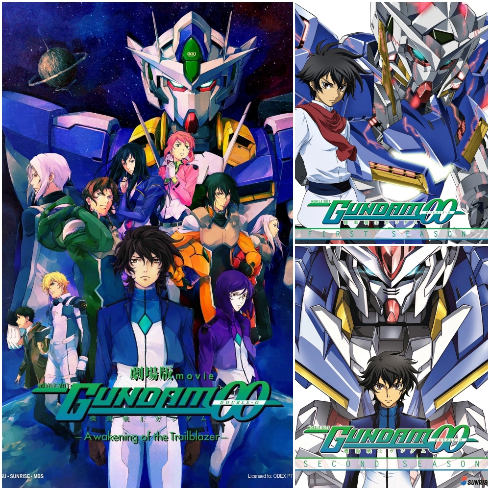 USB Flash Drive ไฟล์การ์ตูน Anime Mobile Suit Gundam OO ภาค 1-2 + The Movie พากย์ไทย-ญี่ปุ่น คุณภาพ 1080p FHD Master แท้