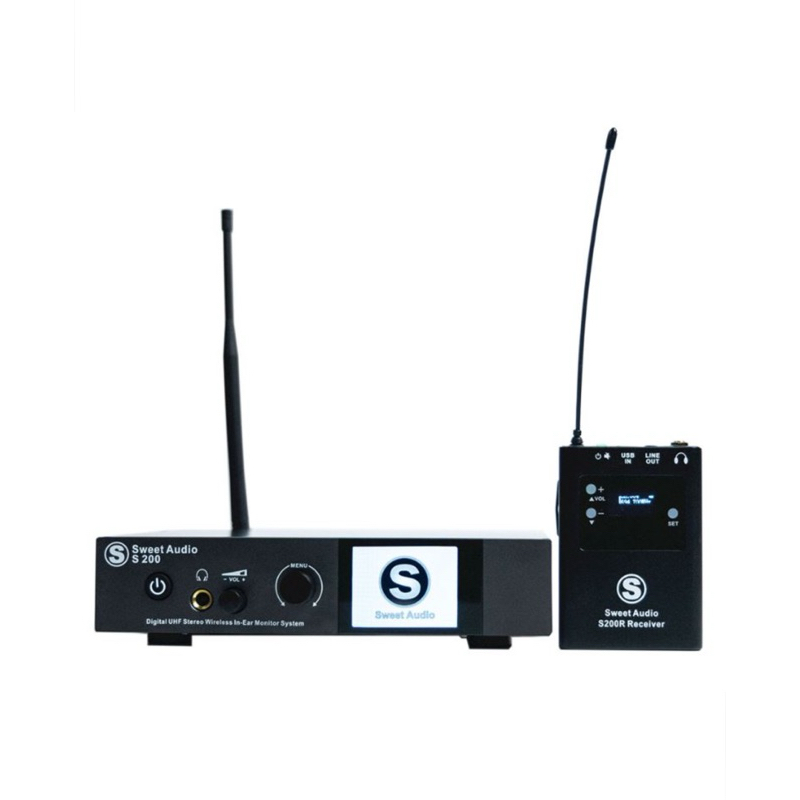 Sweet Audio S200 Stereo Wireless In-Ear Monitor System