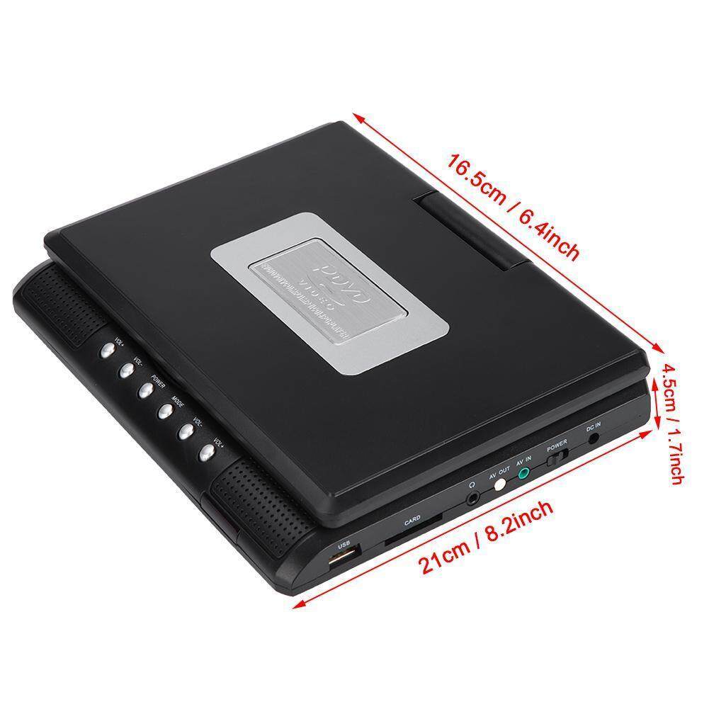 DVD Player Googoo 7.8นิ้วเครื่องเล่นดีวีดีแบบพกพาหมุนหน้าจอทีวีชาร์จไฟในรถ เครื่องเล่นcd dvd เครื่องเล่นdvd เครื่องเล่นd