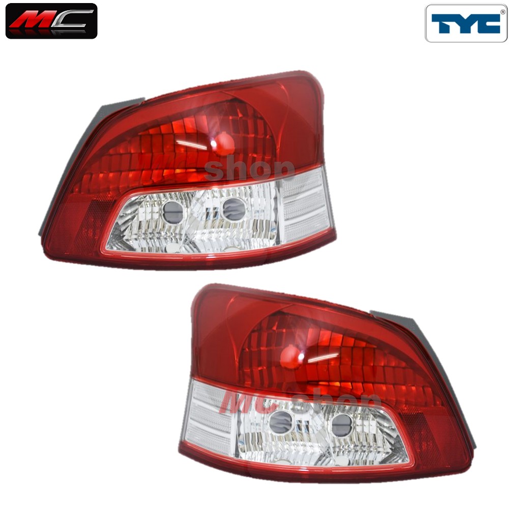 ไฟท้าย Toyota Vios ปี 2007-2009 โตโยต้า วีออส เสื้อไฟท้าย โคมไฟท้าย ทีวายซี TYC