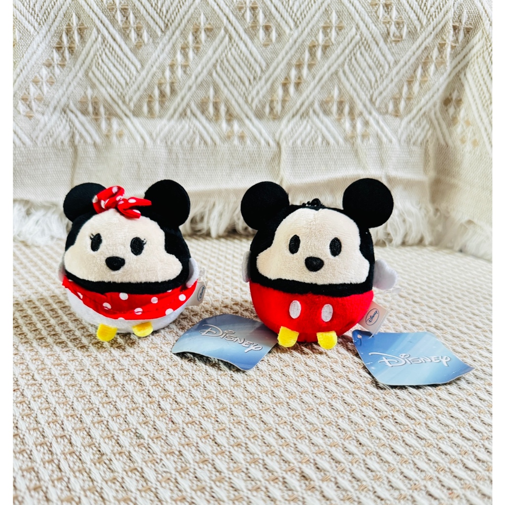 พร้อมส่ง ~ พวงกุญแจ Disney Mickey&Minnie Mouse