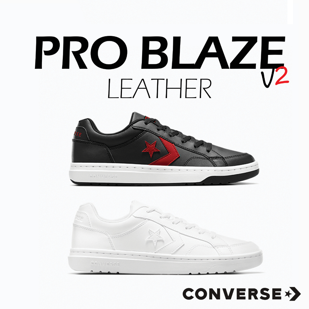 [ลด30% เก็บโค้ด 2509FASHDD] CONVERSE Pro Blaze (Leather) รองเท้า คอนเวิรส์ แท้