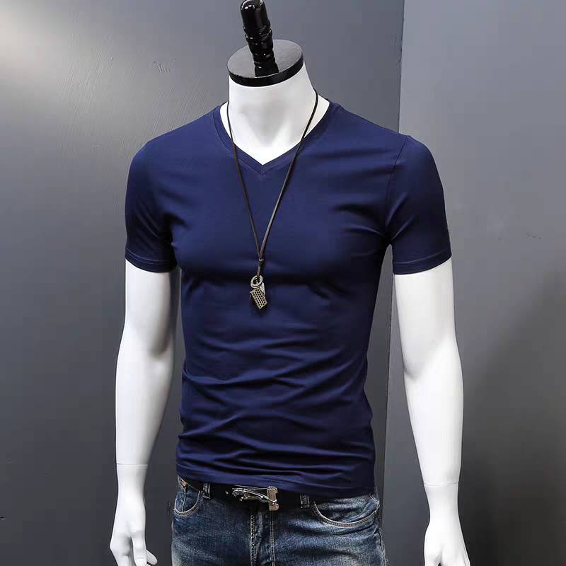 เสื้อยืดแขนสั้นผู้ชายตาข่ายแห้งเร็วคอกลมยืดหยุ่น-TSH-018,015