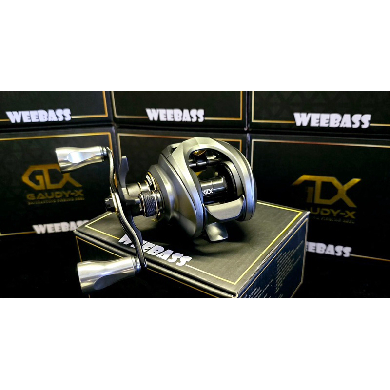 WEEBASS GDX GAUDY-X แถมผ้าบัพอย่างดี มีถุงรอกให้ รอกเบทหยดน้ำ จีดีเอ็กซ์   ใหม่ล่าสุด New 2024   มาพร้อมน็อปแต่ง