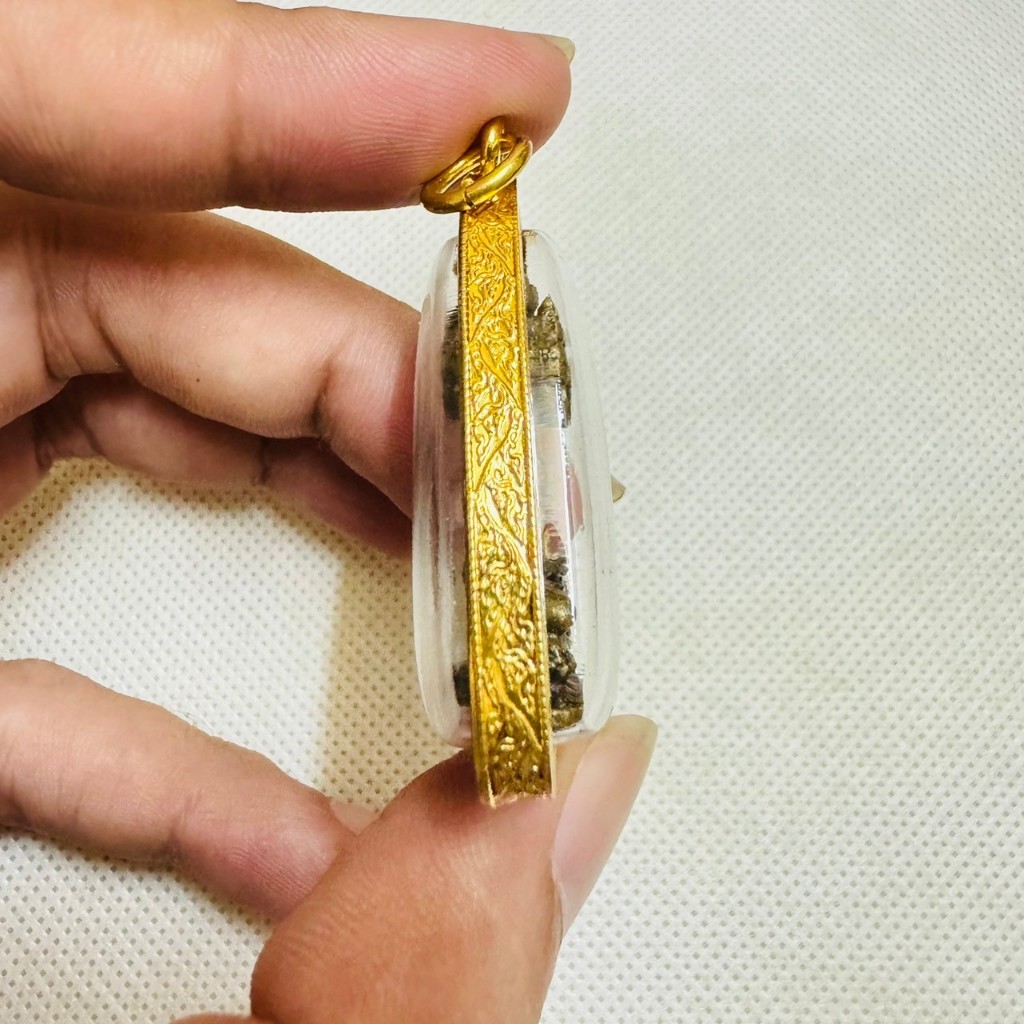 พระเศรษฐีนวโกฏิ ' วัดศาลาลอย จ.นครราชสีมา จี้พระเลี่ยมกรอบอย่างดี - รูปที่ 2