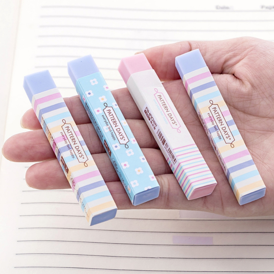 ยางลบแบบแท่งยาว สีพลาสเทล น่ารัก เครื่องเขียน เด็กนักเรียน/ERA-040