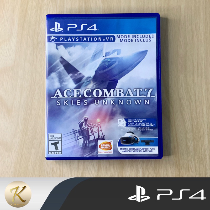แผ่นเกมส์ PS4 : Ace Combat 7 Skies unknow มือ2📍รองรับภาษาอังกฤษ 📍สินค้าพร้อมส่ง