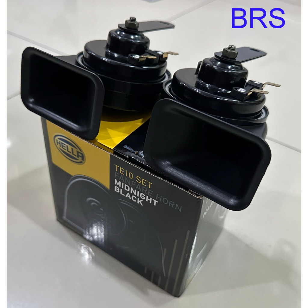 แตรรถยนต์ HELLA Midnight Black Twin tone สีดำ