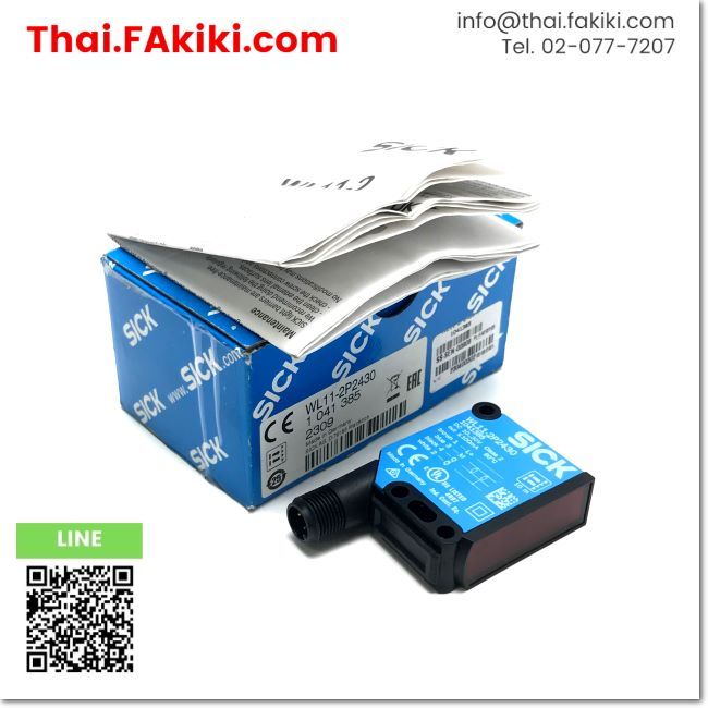 (C)Used, WL11-2P2430 Photoelectric Sensor, สเปค DC10-30V, SICK (66-008-270)