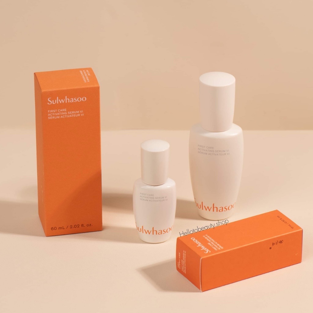 [เหลือ 240.- โค้ด "เก็บโค้ดหน้าร้าน"] Sulwhasoo First Care Activating Serum VI สูตรปรับปรุงใหม่ล่าสุด (ฉลากไทย)