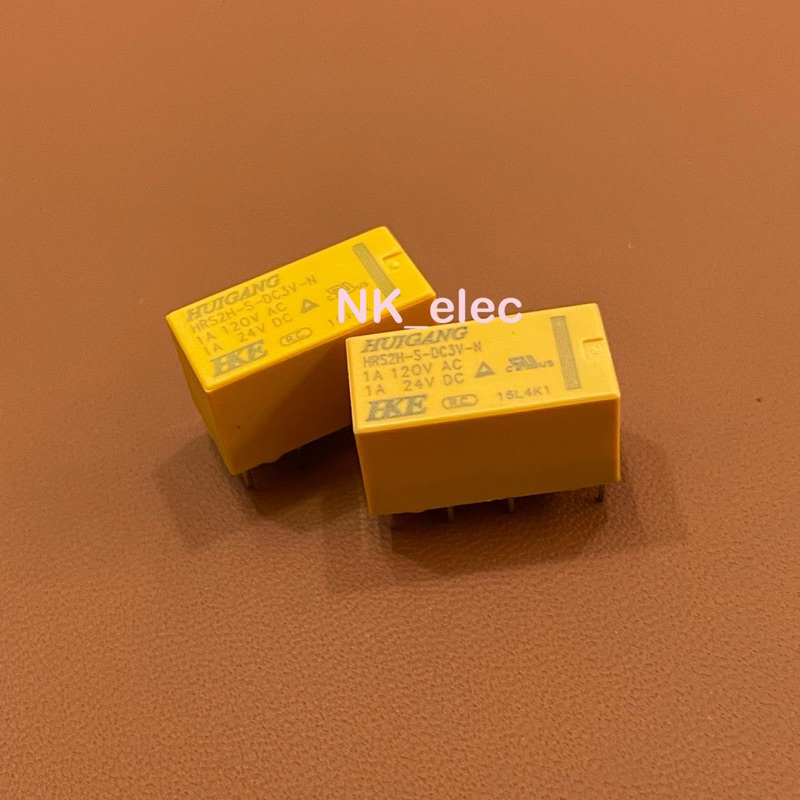 HRS2H-S-DC3V-N รีเรย์ 3VDC 8ขา ราคาต่อตัว มีสินค้า พร้อมส่ง